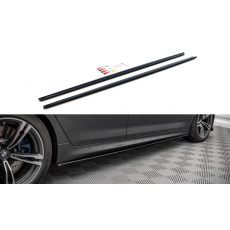 Maxton Design difuzory pod boční prahy pro BMW M5 F90, F90 Facelift, černý lesklý plast ABS Maxton Design difuzory pod boční prahy pro BMW M5 F90, F90 Facelift, černý lesklý plast ABS
