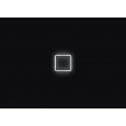 Kompletní LED čtyřhranné svítidlo bílé 6500 K, rozměr: 1 element 44 x 44 cm