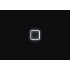 Kompletní LED čtyřhranné svítidlo bílé 6500 K, rozměr: 1 element 44 x 44 cm Kompletní LED čtyřhranné svítidlo bílé 6500 K, rozměr: 1 element 44 x 44 cm