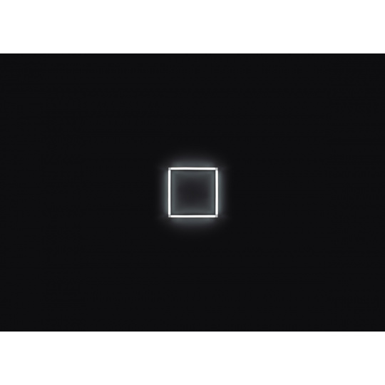 Kompletní LED čtyřhranné svítidlo bílé 6500 K, rozměr: 1 element 44 x 44 cm