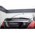 Maxton Design prodloužení spoileru 3d pro Mercedes třída S W222 Standard, W222/AMG-Line, černý lesklý plast ABS