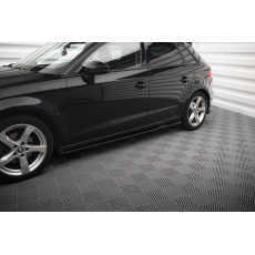 Maxton Design difuzory pod boční prahy pro Audi A3 8V FL, černý lesklý plast ABS, Sportback Maxton Design difuzory pod boční prahy pro Audi A3 8V FL, černý lesklý plast ABS, Sportback