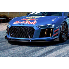 Maxton Design "Racing" spoiler pod přední nárazník pro Audi R8 Mk2, plast ABS bez povrchové úpravy Maxton Design "Racing" spoiler pod přední nárazník pro Audi R8 Mk2, plast ABS bez povrchové úpravy