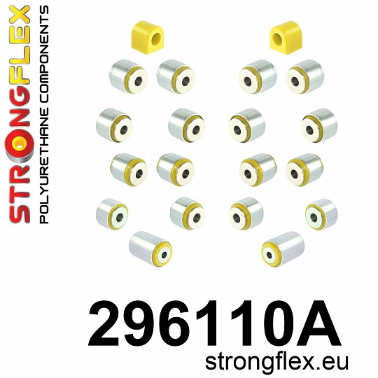 296110A: Rear suspension bush kit SPORT 296110A: Rear suspension bush kit SPORT