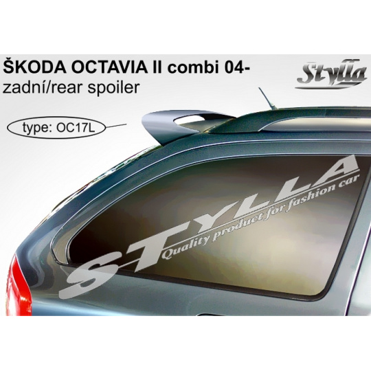 Stylla spoiler zadních dveří Škoda Octavia II Combi (2004 - 2013)