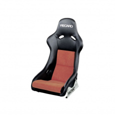Sportovní skořepinová sedačka RECARO Pole Position (ABE), potah černá koženka/červená Dinamica