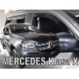 HEKO ofuky oken Mercedes X (2017-) přední + zadní