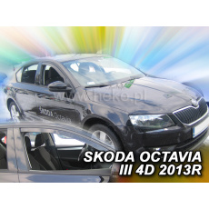 HEKO ofuky oken Škoda Octavia III (od 2013) přední