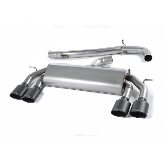 Milltek Sport výfukový systém cat-back Race systém bez rezonátoru a klapek (hlasitější) pro Volkswagen Golf MK7 R 2.0 TSI 300PS (ECE schválení, 76.2mm vedení) 2014-2016, typ koncovek: oválné černé Milltek Sport výfukový systém cat-back Race systém bez rezonátoru a klapek (hlasitější) pro Volkswagen Golf MK7 R 2.0 TSI 300PS (ECE schválení, 76.2mm vedení) 2014-2016, typ koncovek: oválné černé