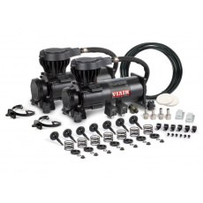 Dual Pack balení vzduchových kompresorů VIAIR 310SS Stealth-Series, černý, 100% prac. cyklus při 100 PSI, max. 200 PSI Dual Pack balení vzduchových kompresorů VIAIR 310SS Stealth-Series, černý, 100% prac. cyklus při 100 PSI, max. 200 PSI