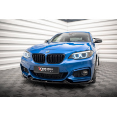 Maxton Design spoiler pod přední nárazník ver.2 pro BMW řada 2 F22, černý lesklý plast ABS, M-pack Maxton Design spoiler pod přední nárazník ver.2 pro BMW řada 2 F22, černý lesklý plast ABS, M-pack