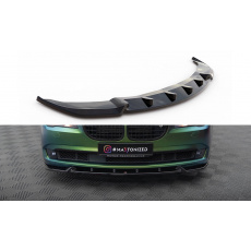 Maxton Design spoiler pod přední nárazník ver.2 pro BMW řada 7 F01 Standard, černý lesklý plast ABS