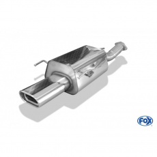 Fox Sportauspuff koncový tlumič výfuku s koncovkou 135x80 Typ 53 pro Opel Zafira A OPC s motorem 2.0