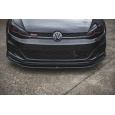 Maxton Design "Racing durability" spoiler pod přední nárazník pro Volkswagen Golf GTI TCR Mk7 Facelift, plast ABS bez povrchové úpravy