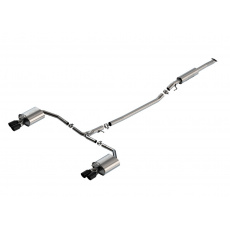 Borla Cat-Back výfukový systém "S-Type" pro Hyundai Sonata N Line 2,5L, FWD, 4-dveř., 2021-2023, typ koncovek: černé