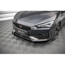 Maxton Design spoiler pod přední nárazník ver.3 pro Cupra Leon, černý lesklý plast ABS