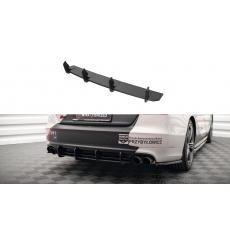 Maxton Design "Street Pro" difuzor zadního nárazníku pro Audi S8 D4, plast ABS bez povrchové úpravy, s černou a červenou linkou Maxton Design "Street Pro" difuzor zadního nárazníku pro Audi S8 D4, plast ABS bez povrchové úpravy, s černou a červenou linkou