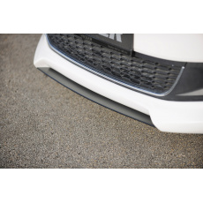 Rieger lipa pod přední nárazník Rieger pro Volkswagen Polo 6 6R 3-dvéř., 5-dvéř. před faceliftem, 04/09-01/14, plast ABS s povrchovou úpravou Carbon-Look