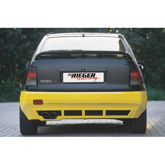 Rieger zadní nárazník pro Opel Kadett E 3-dvéř., GFK (laminát)