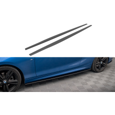 Maxton Design "Street Pro" difuzory pod boční prahy pro BMW řada 2 F22, plast ABS bez povrchové úpravy, M-pack