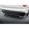 Maxton Design středový spoiler pod zadní nárazník s žebrováním pro Rolls Royce Cullinan, černý lesklý plast ABS