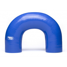 Samco Sport ProFuel silikonové koleno 180° s vnitřním průměrem 57 mm pro vedení paliva, barva: modrá