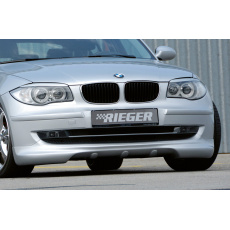 Rieger spoiler pod přední nárazník pro BMW řada 1 E87 4-dvéř. po faceliftu, r.v. 04/07-08/11, plast ABS bez povrchové úpravy Rieger spoiler pod přední nárazník pro BMW řada 1 E87 4-dvéř. po faceliftu, r.v. 04/07-08/11, plast ABS bez povrchové úpravy