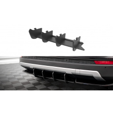 Maxton Design "Street Pro" difuzor zadního nárazníku pro Seat Ateca Mk1, plast ABS bez povrchové úpravy, s černou a červenou linkou