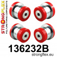136232B: Strongflex Sada silentbloků zadního nosníku