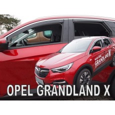 HEKO ofuky oken Opel Grandland X 5dv (od 2017) přední + zadní