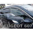 HEKO ofuky oken Peugeot 607 sedan 4dv (1999-2010) přední + zadní
