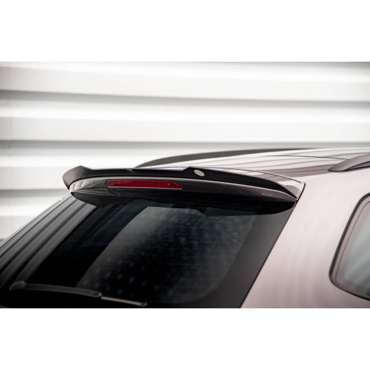 Maxton Design prodloužení spoileru pro Seat Leon FR Mk3, černý lesklý plast ABS, Sportstourer
