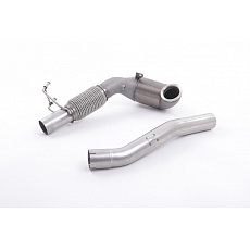Milltek Sport litinový downpipe s Race katalyzátorem pro Seat Leon ST Cupra 280/290 2.0 TSI (280/290PS - bez OPF/GPF) 2015-2019