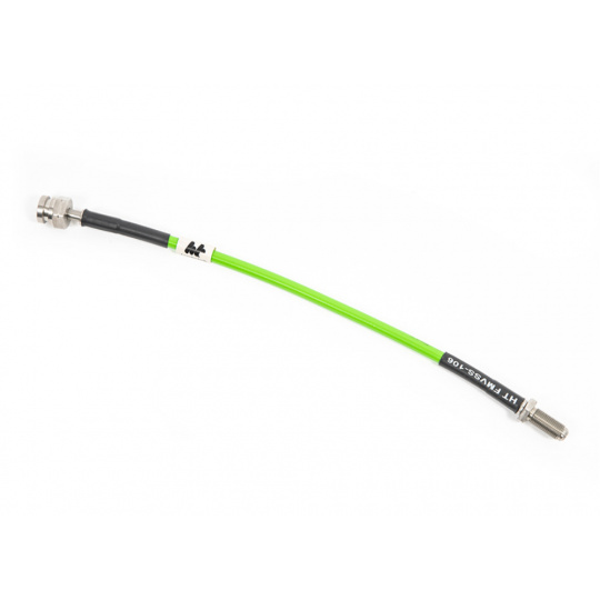 Forge Motorsport sada opletených brzdových hadic pro Ford Probe 2.5 V6, barva: zelená