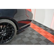 Maxton Design boční difuzory pod zadní nárazník pro Mercedes třída E w212/AMG-Line, černý lesklý plast ABS