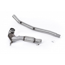 Milltek Sport downpipe a Hi-Flow sportovní katalyzátor No CEL (Check Engine Light) pro Volkswagen Golf Mk8 R 2.0 TSI 320PS (bez GPF / NA modely) 2022-2024 Milltek Sport downpipe a Hi-Flow sportovní katalyzátor No CEL (Check Engine Light) pro Volkswagen Golf Mk8 R 2.0 TSI 320PS (bez GPF / NA modely) 2022-2024