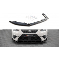 Maxton Design spoiler pod přední nárazník ver.2 pro Seat Ibiza Mk5, carbon-Look