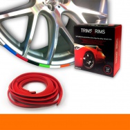 Trim4Rims - ochranný profil na ráfky, oranžový