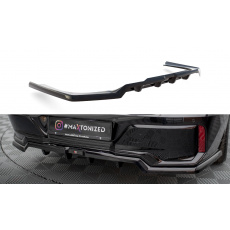 Maxton Design středový spoiler pod zadní nárazník s žebrováním pro BMW řada 7 G70 M-Pack, Carbon-Look Maxton Design středový spoiler pod zadní nárazník s žebrováním pro BMW řada 7 G70 M-Pack, Carbon-Look