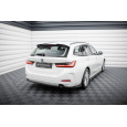 Maxton Design středový spoiler pod zadní nárazník pro BMW řada 3 G20 Facelift, G21 Facelift, černý lesklý plast ABS