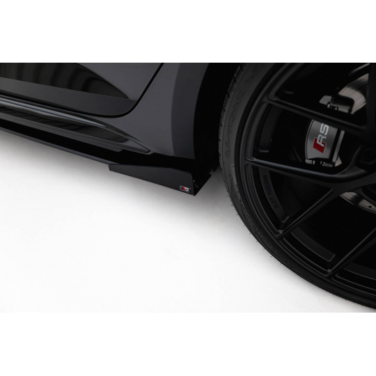 Maxton Design křidélka bočních difuzorů pro Audi RS5 F5, plast ABS bez povrchové úpravy