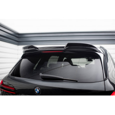 Maxton Design prodloužení spoileru 3d pro BMW X5 M F95 Facelift, černý lesklý plast ABS