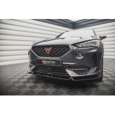 Maxton Design spoiler pod přední nárazník ver.2 pro Cupra Formentor Mk1, černý lesklý plast ABS
