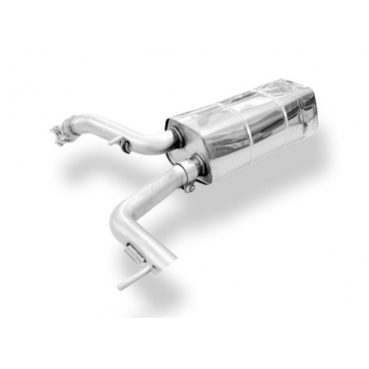 Fox Sportauspuff koncový tlumič výfuku pro Audi A2  s motorem 1.4, 1.6