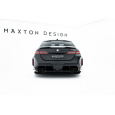Maxton Design spoiler pod zadní nárazník s žebrováním pro BMW M5 G90, černý lesklý plast ABS, Sedan / Touring