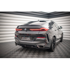 Maxton Design středový spoiler pod zadní nárazník s žebrováním v.2 pro BMW X6 G06 /M-Pack, černý lesklý plast ABS Maxton Design středový spoiler pod zadní nárazník s žebrováním v.2 pro BMW X6 G06 /M-Pack, černý lesklý plast ABS