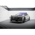 Maxton Design spoiler pod přední nárazník ver.3 pro BMW řada 7 G70 M760e, G70 M-Pack, černý lesklý plast ABS