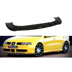 Maxton Design spoiler pod přední nárazník pro Seat Leon Mk1, černý lesklý plast ABS Maxton Design spoiler pod přední nárazník pro Seat Leon Mk1, černý lesklý plast ABS