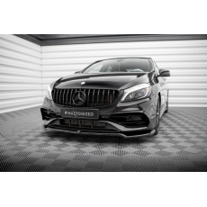 Maxton Design spoiler pod přední nárazník pro Mercedes třída A W176 Facelift AMG-Line, černý lesklý plast ABS Maxton Design spoiler pod přední nárazník pro Mercedes třída A W176 Facelift AMG-Line, černý lesklý plast ABS
