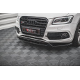 Maxton Design spoiler pod přední nárazník pro Audi SQ5 Mk1, černý lesklý plast ABS